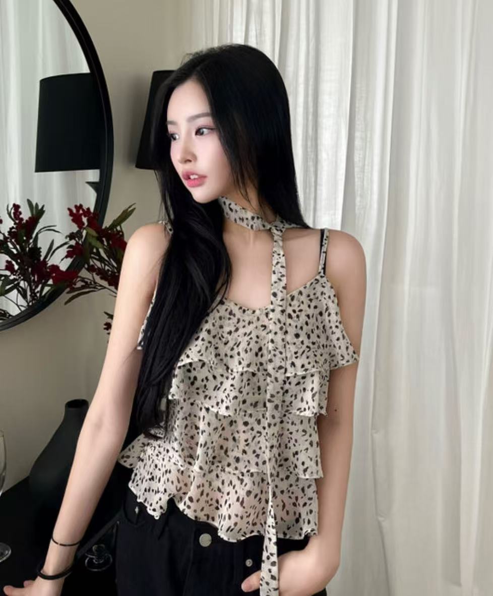 Savanna Leopard Vest