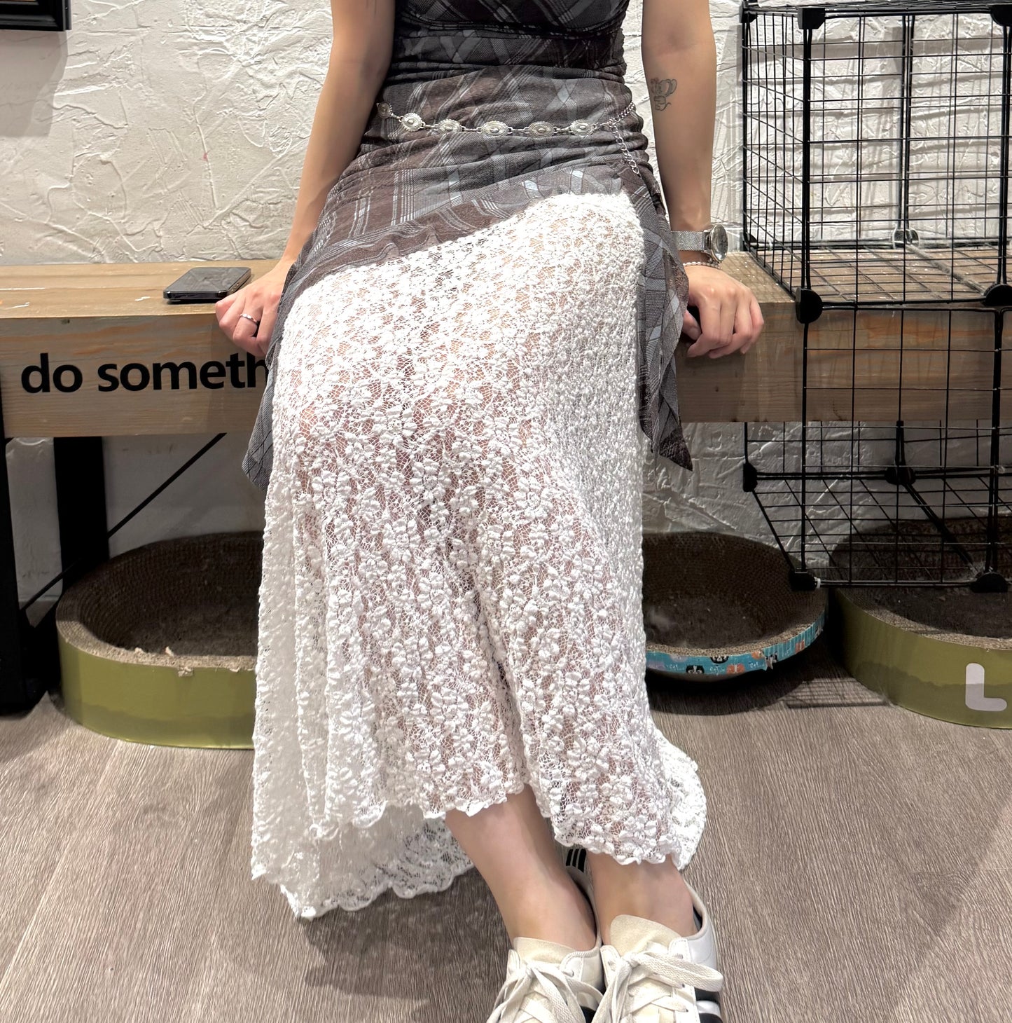 Hera Lace Long Skirt
