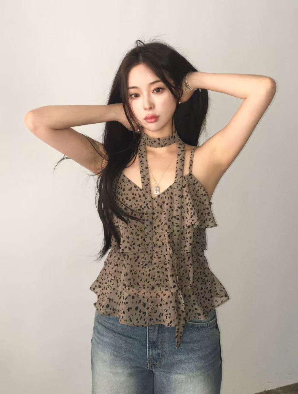 Savanna Leopard Vest