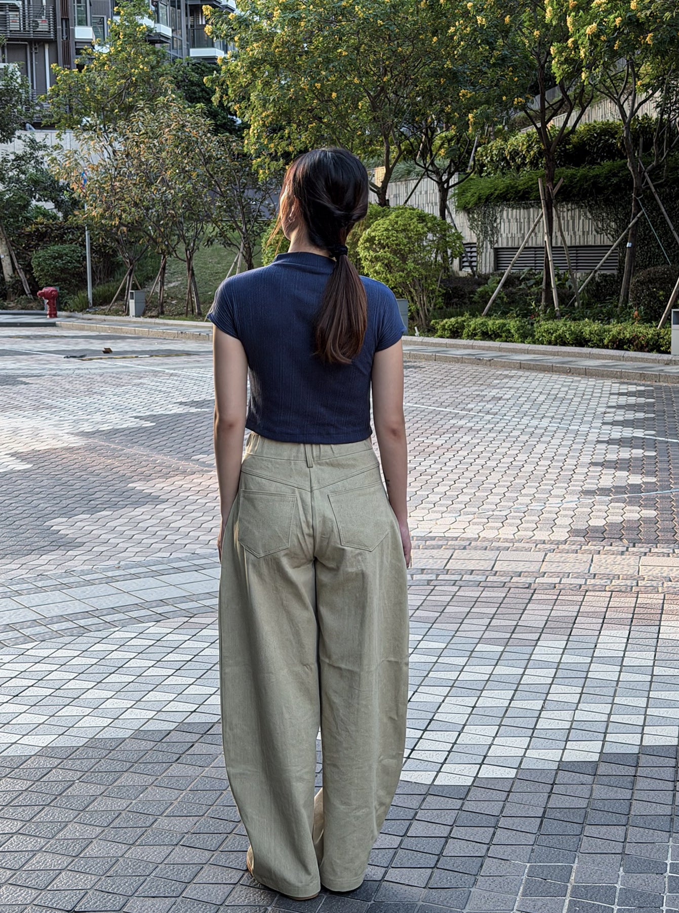 Romy Barrel Pants