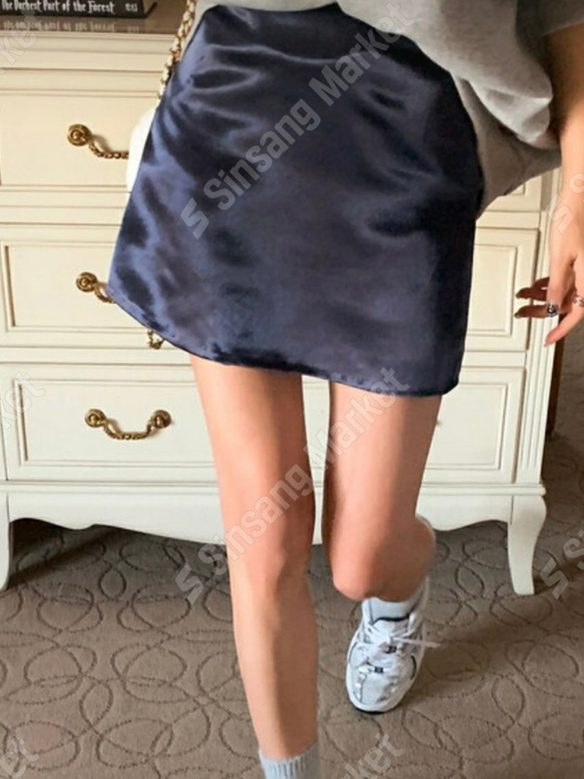 Blair Satin Skort (裙褲)
