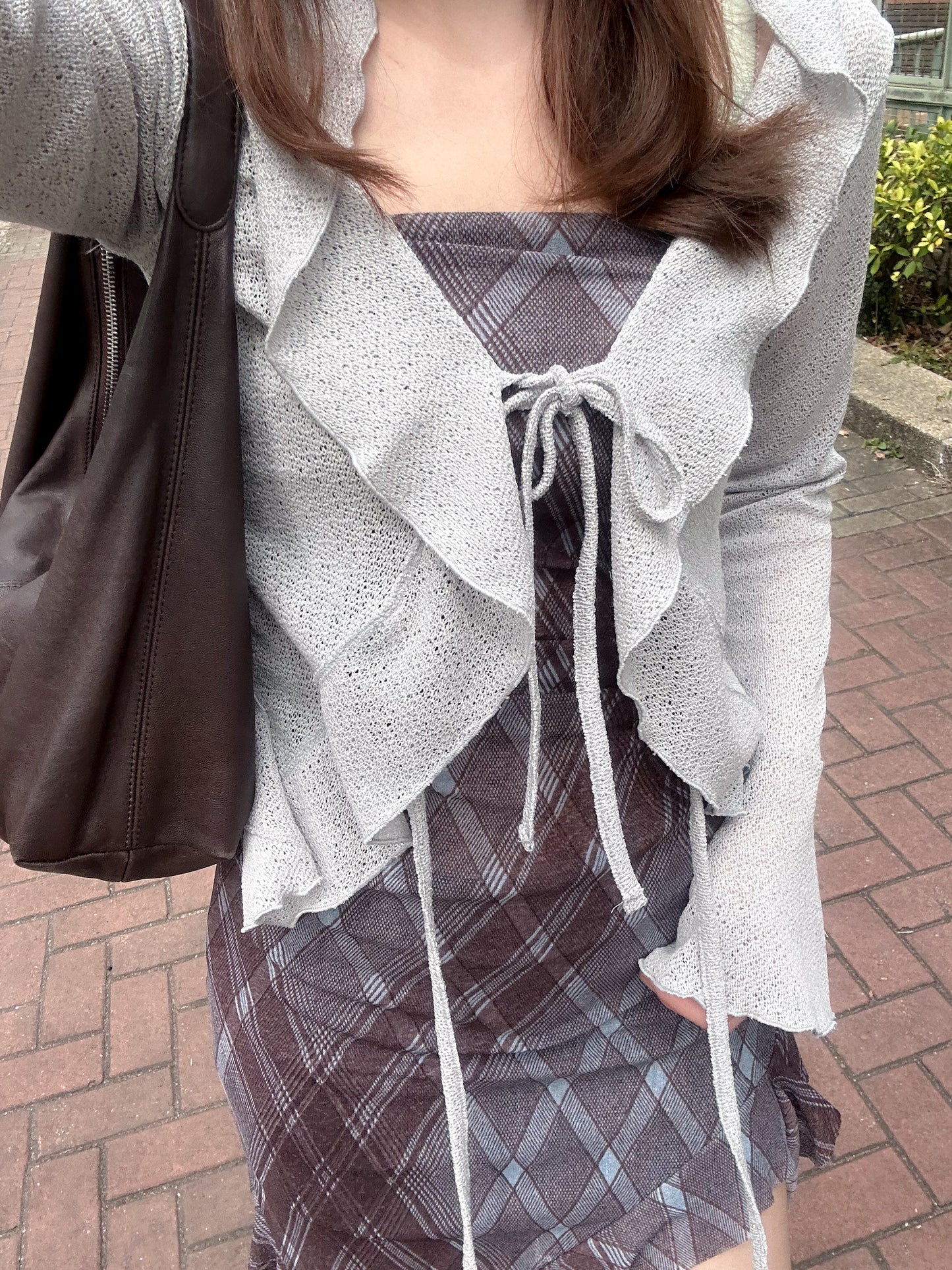 Morley Ruffle Cardigan