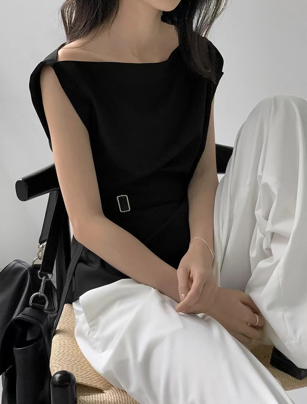 Alma Open Blouse