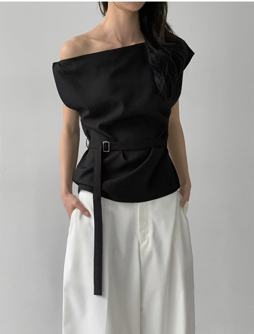 Alma Open Blouse