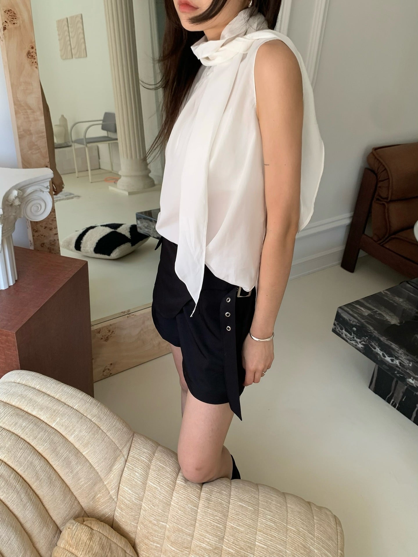 Kora Tie Blouse