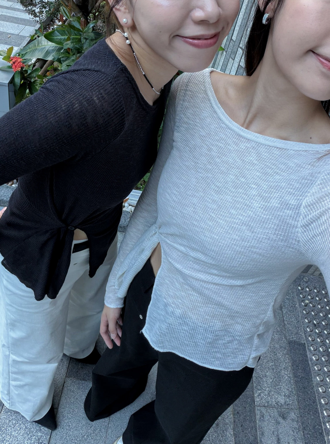 Elise Side Tie Top