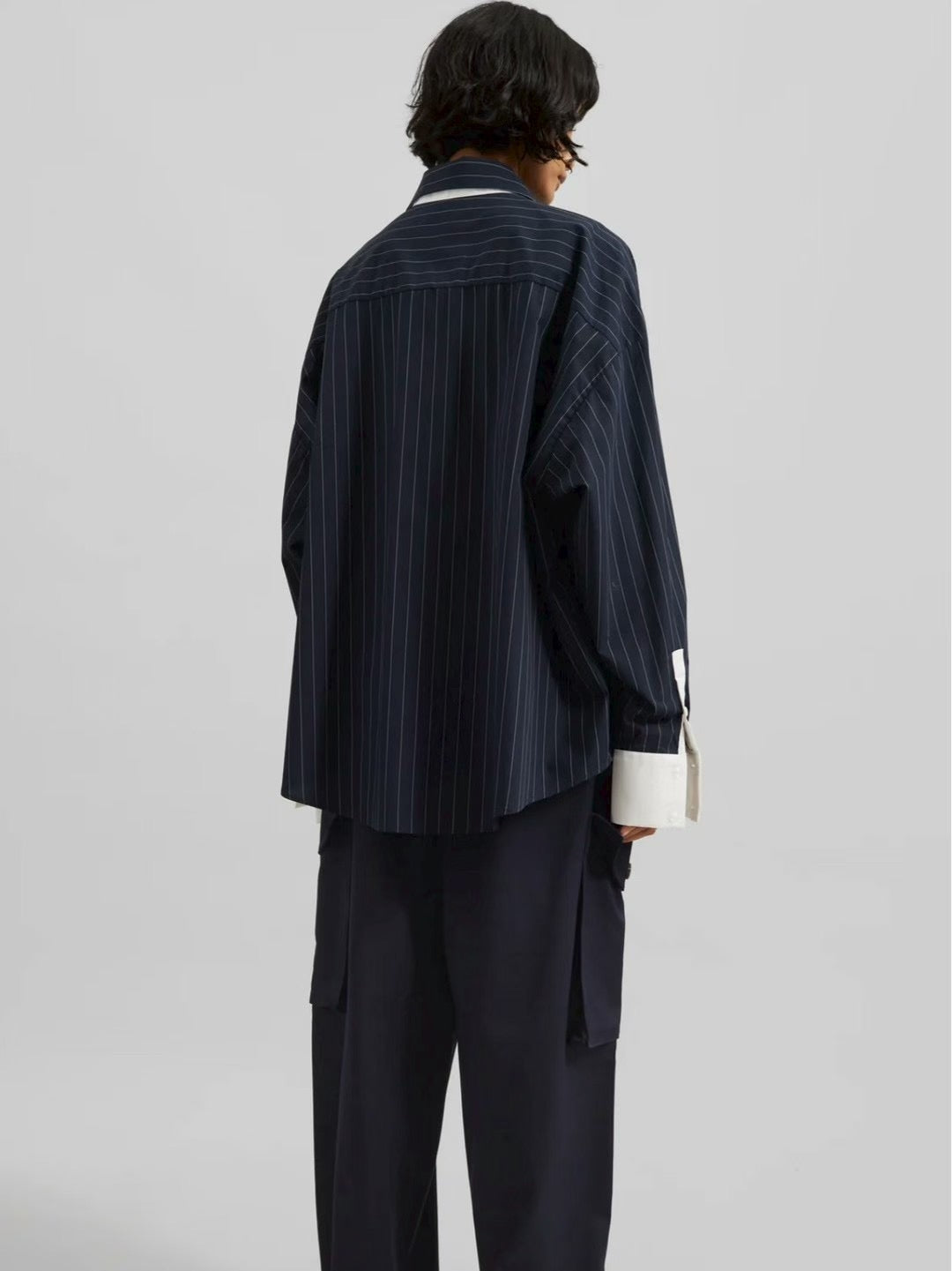 Jace Oversize Striped Shirt