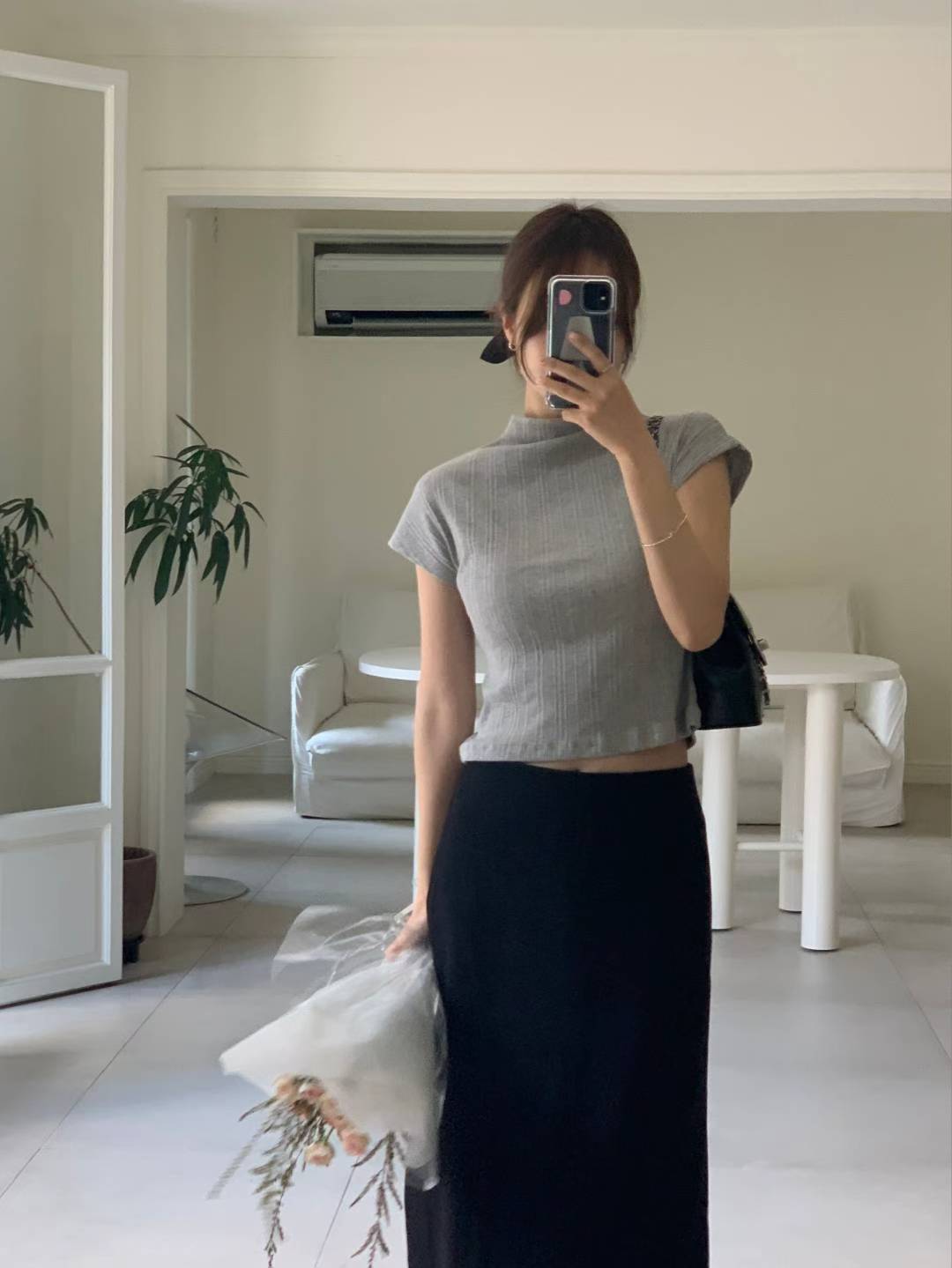 Daily Mock Neck Top