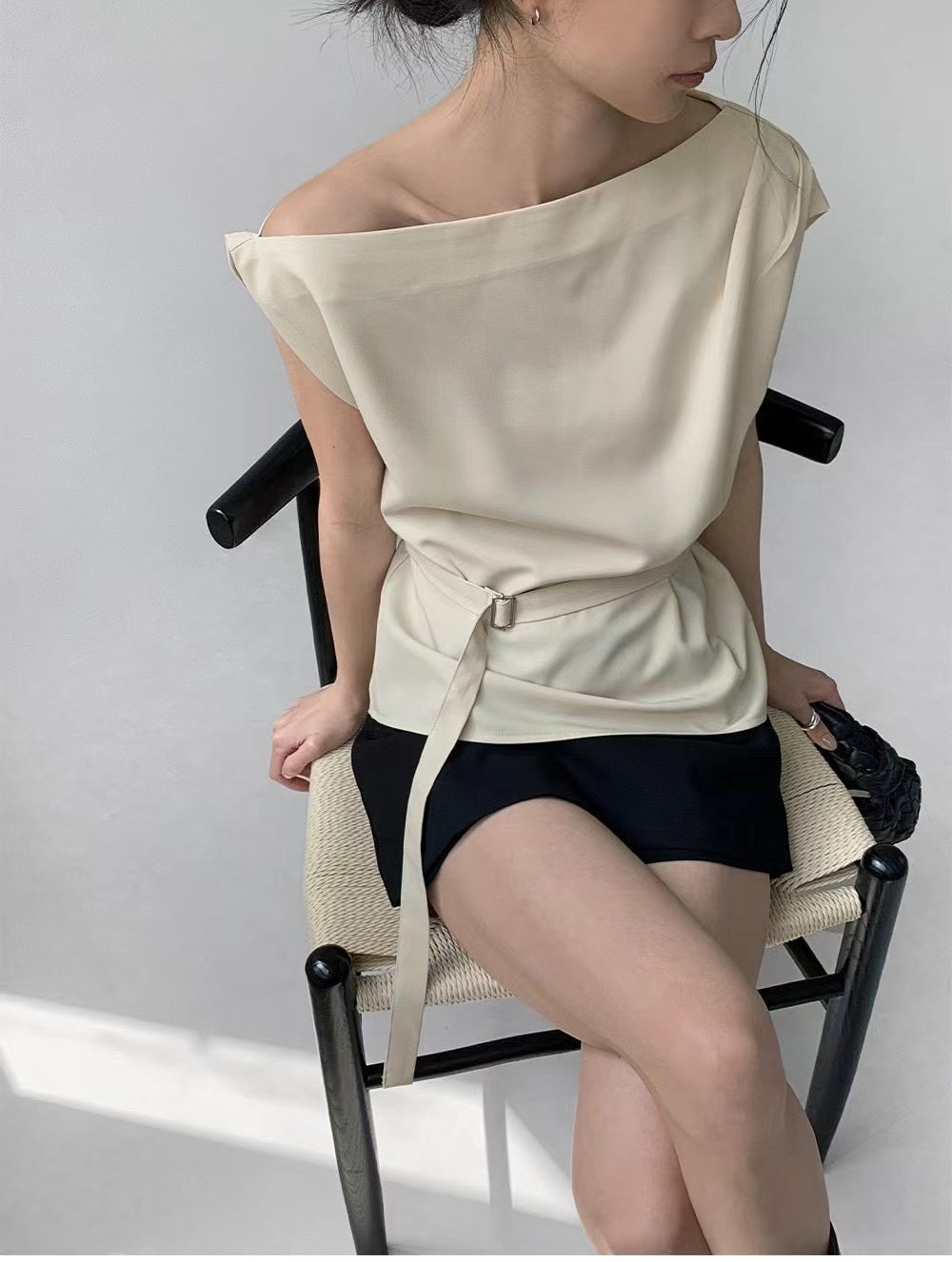 Alma Open Blouse