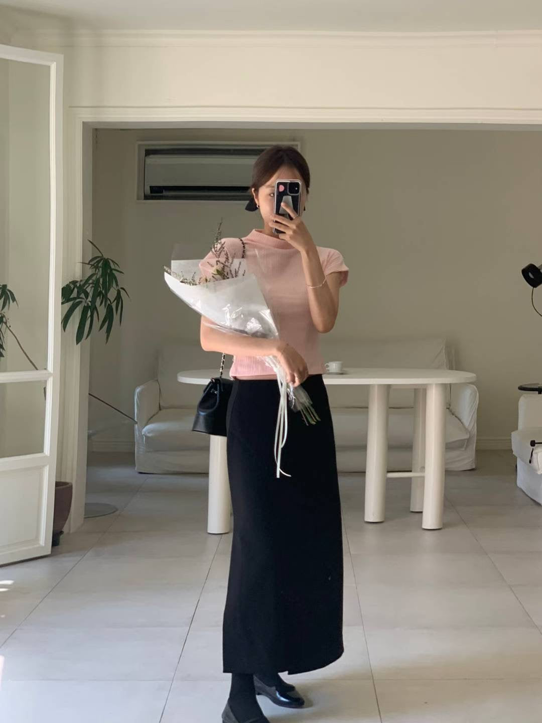 Daily Mock Neck Top