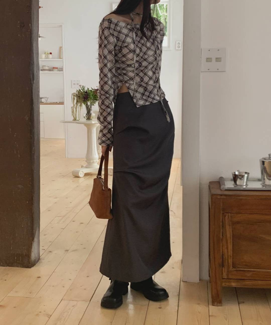 Adeline Slit Skirt