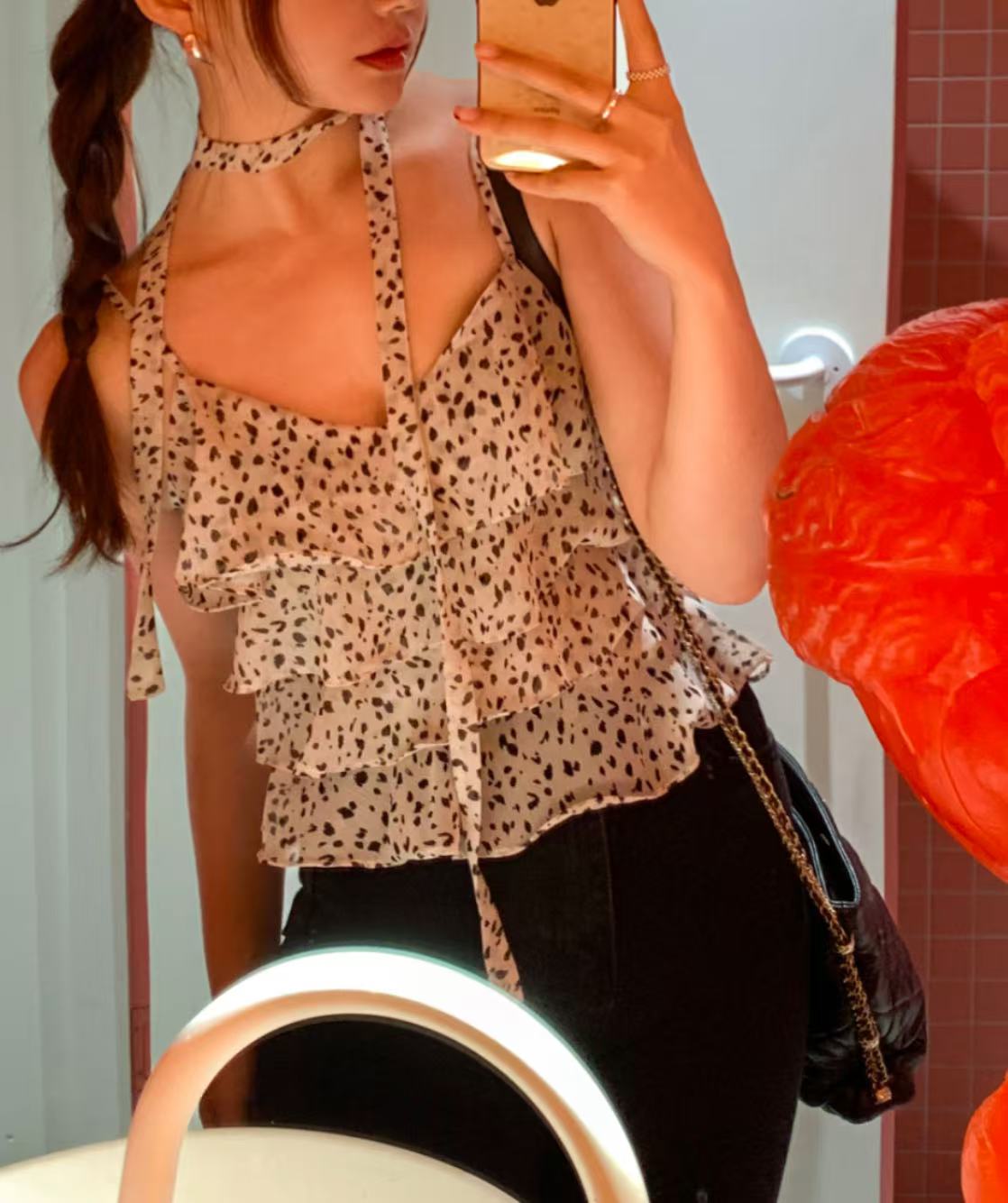 Savanna Leopard Vest