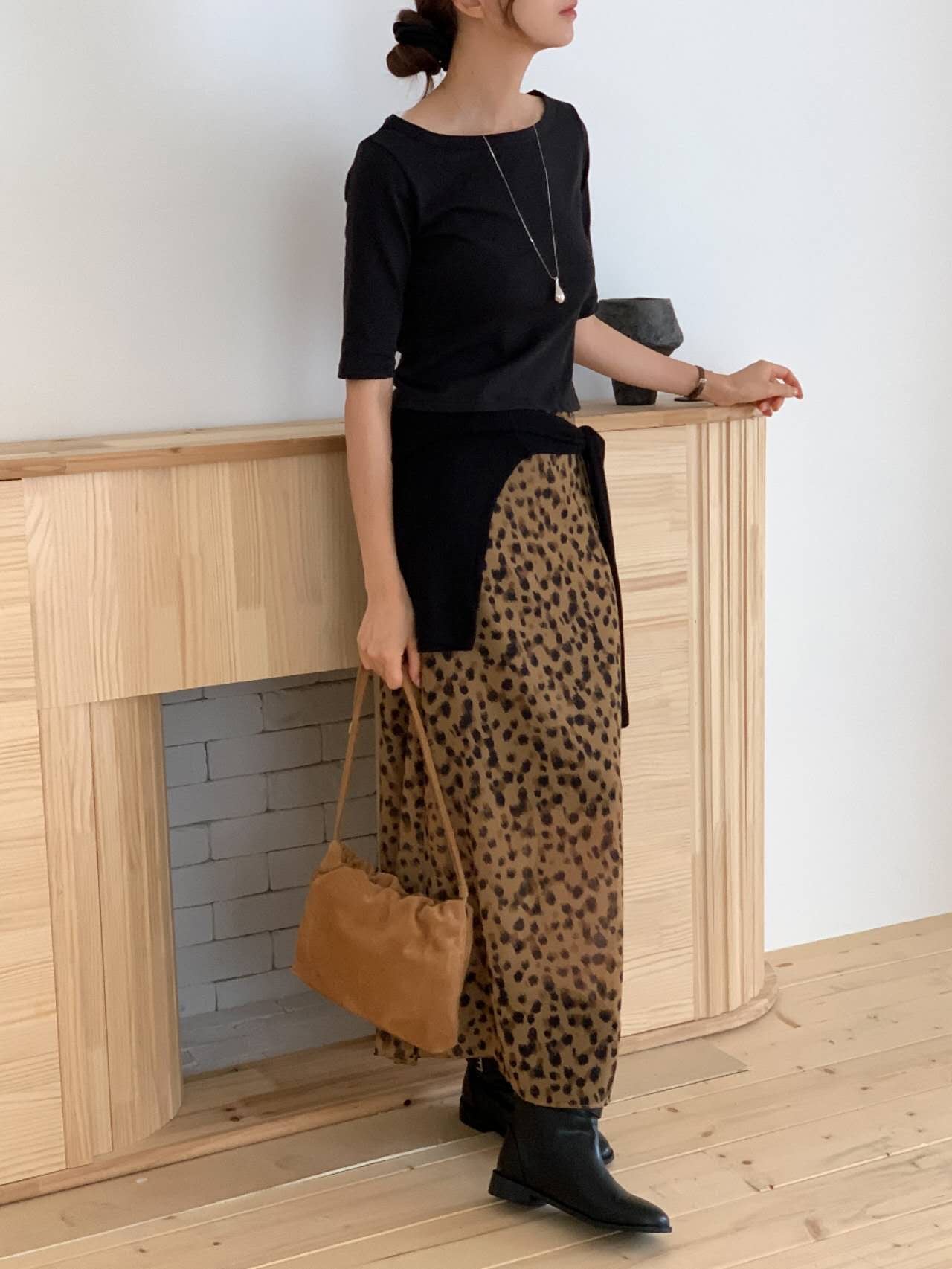 Sienna Leopard Skirt