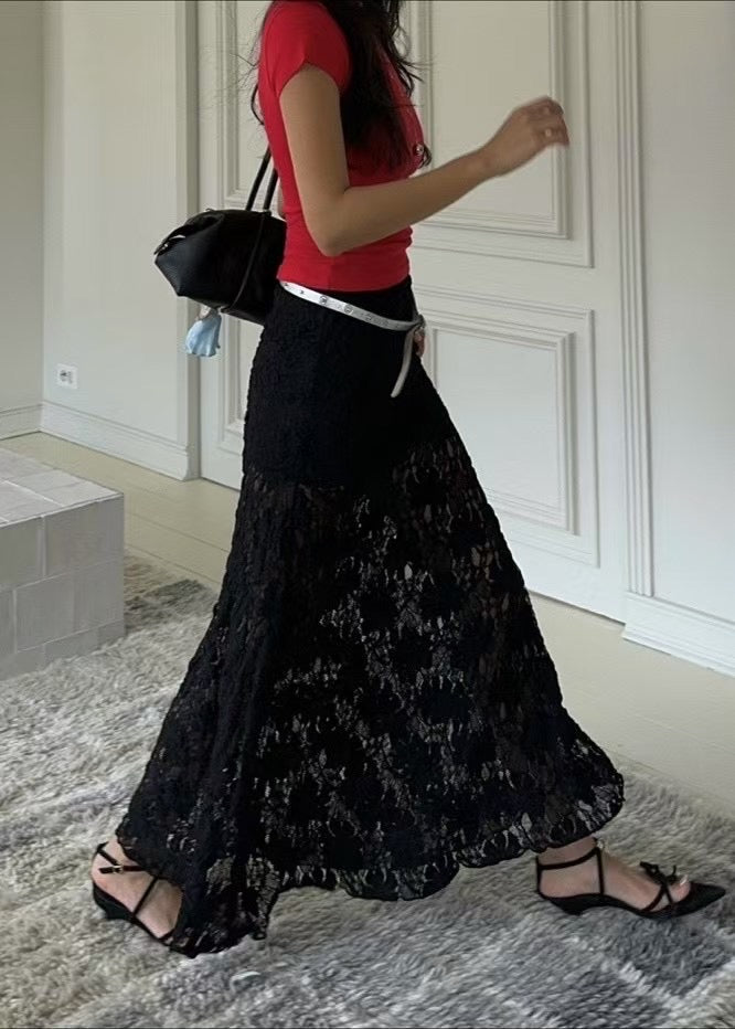 Hera Lace Long Skirt