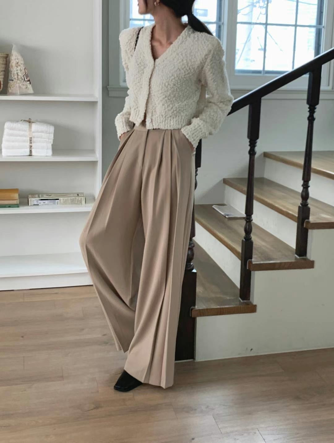 Jane Pleated Pants