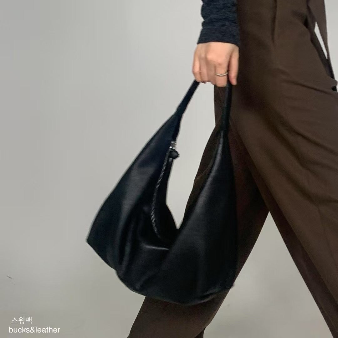 Luna Shoulder Bag (韓製真皮)