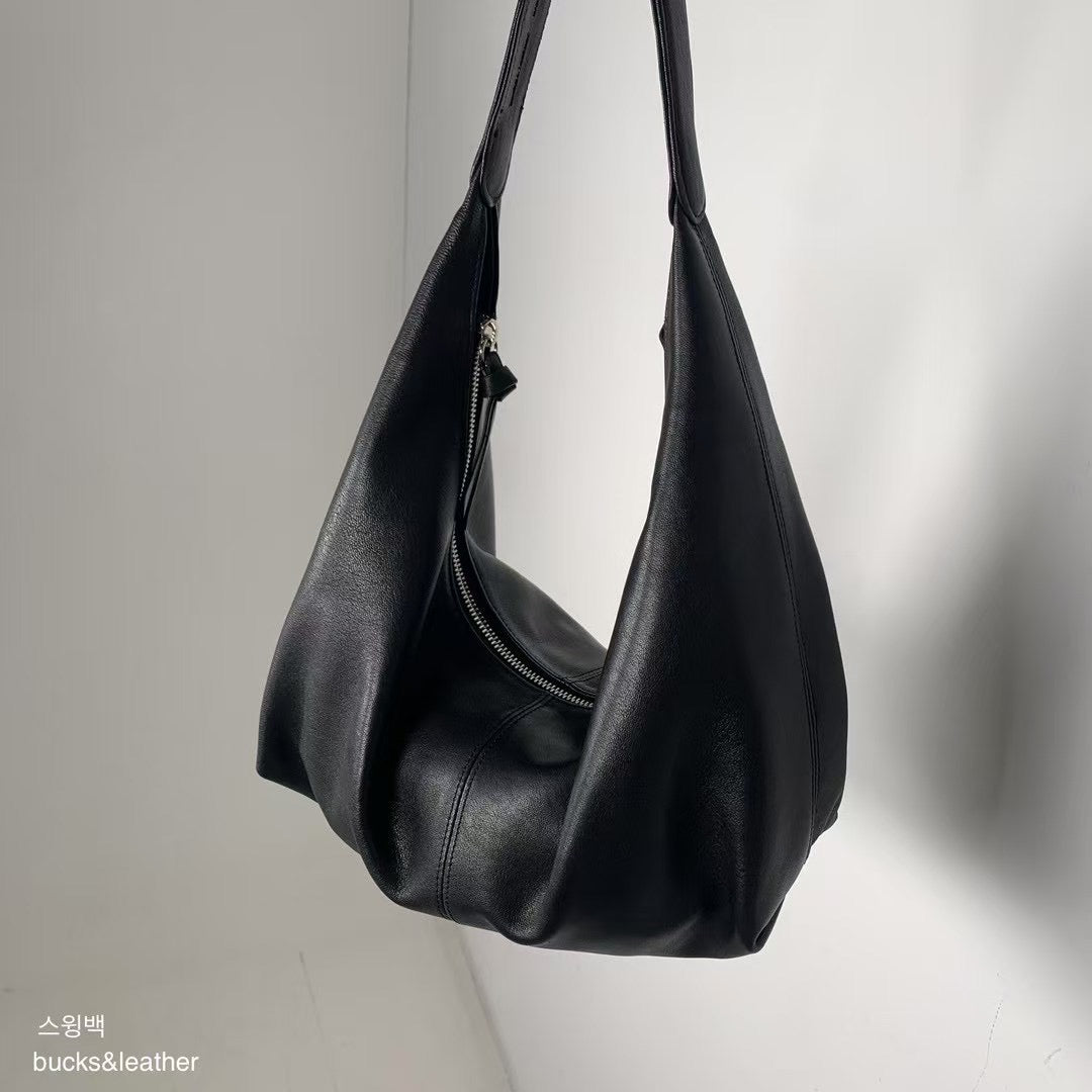 Luna Shoulder Bag (韓製真皮)