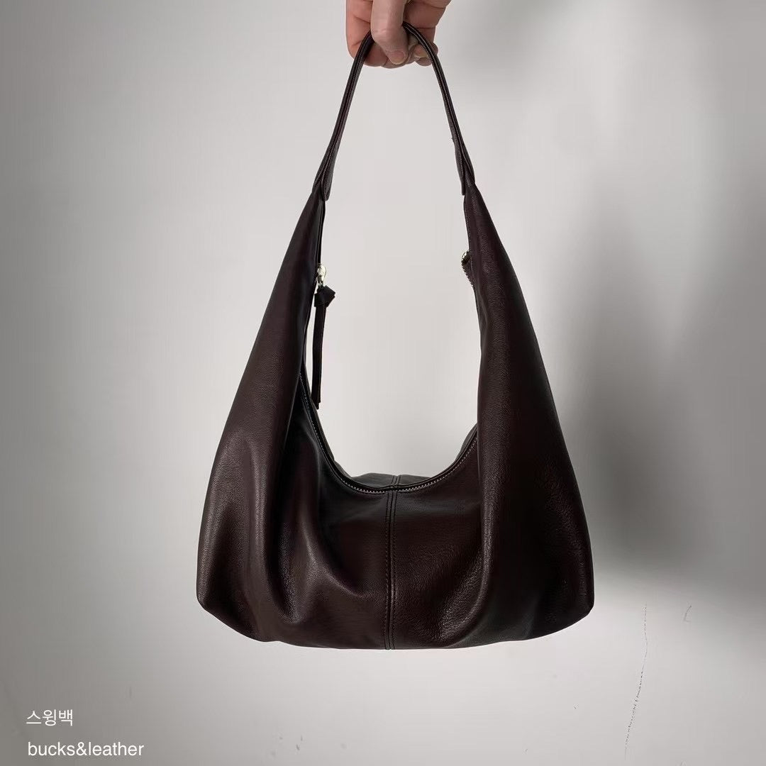 Luna Shoulder Bag (韓製真皮)