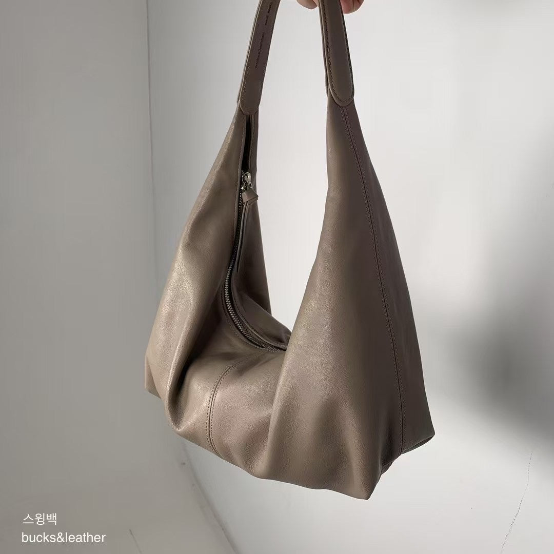 Luna Shoulder Bag (韓製真皮)