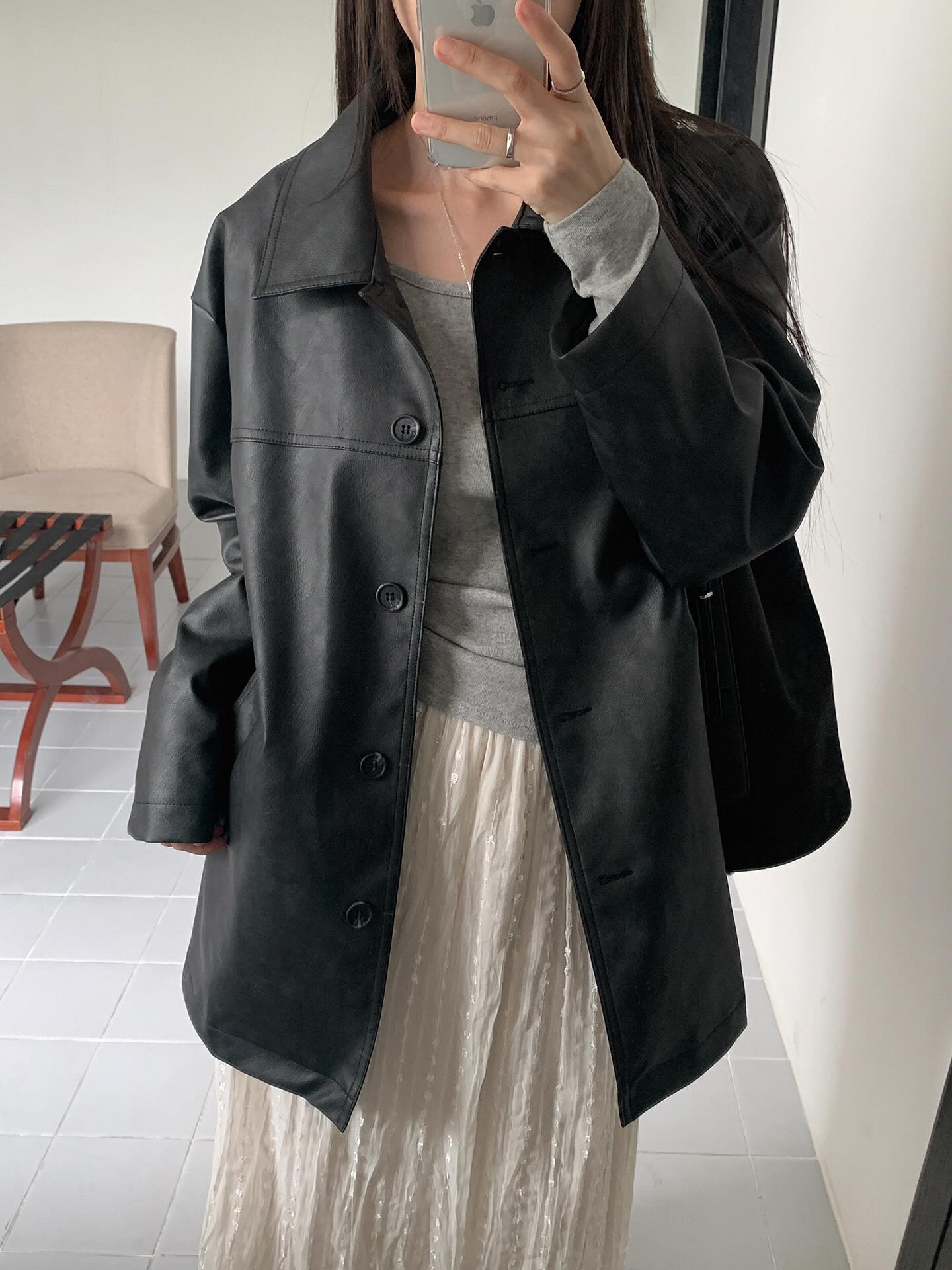 Morgan Faux-leather Jacket