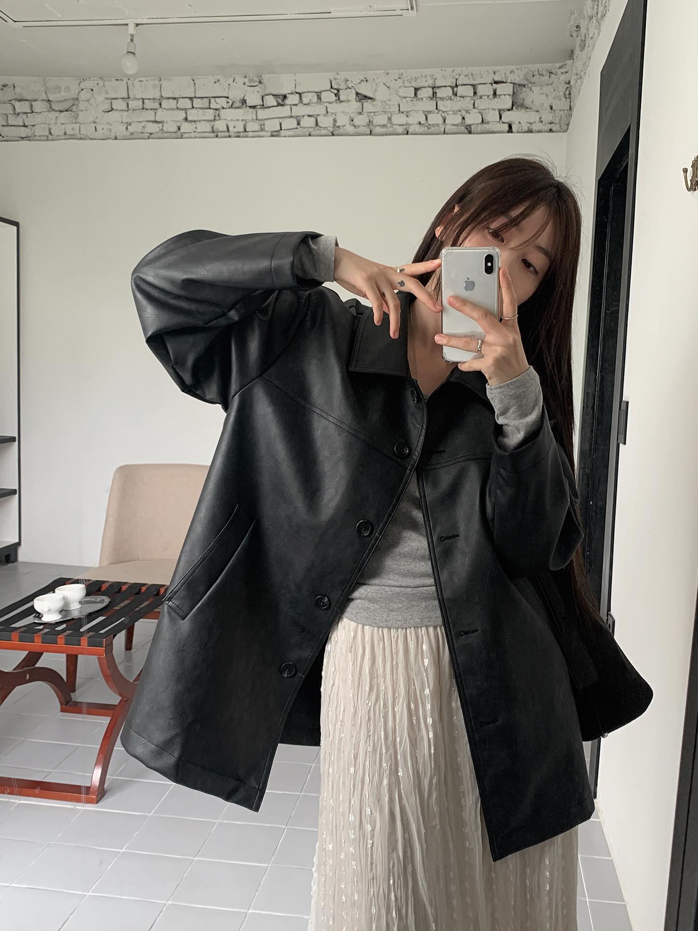 Morgan Faux-leather Jacket