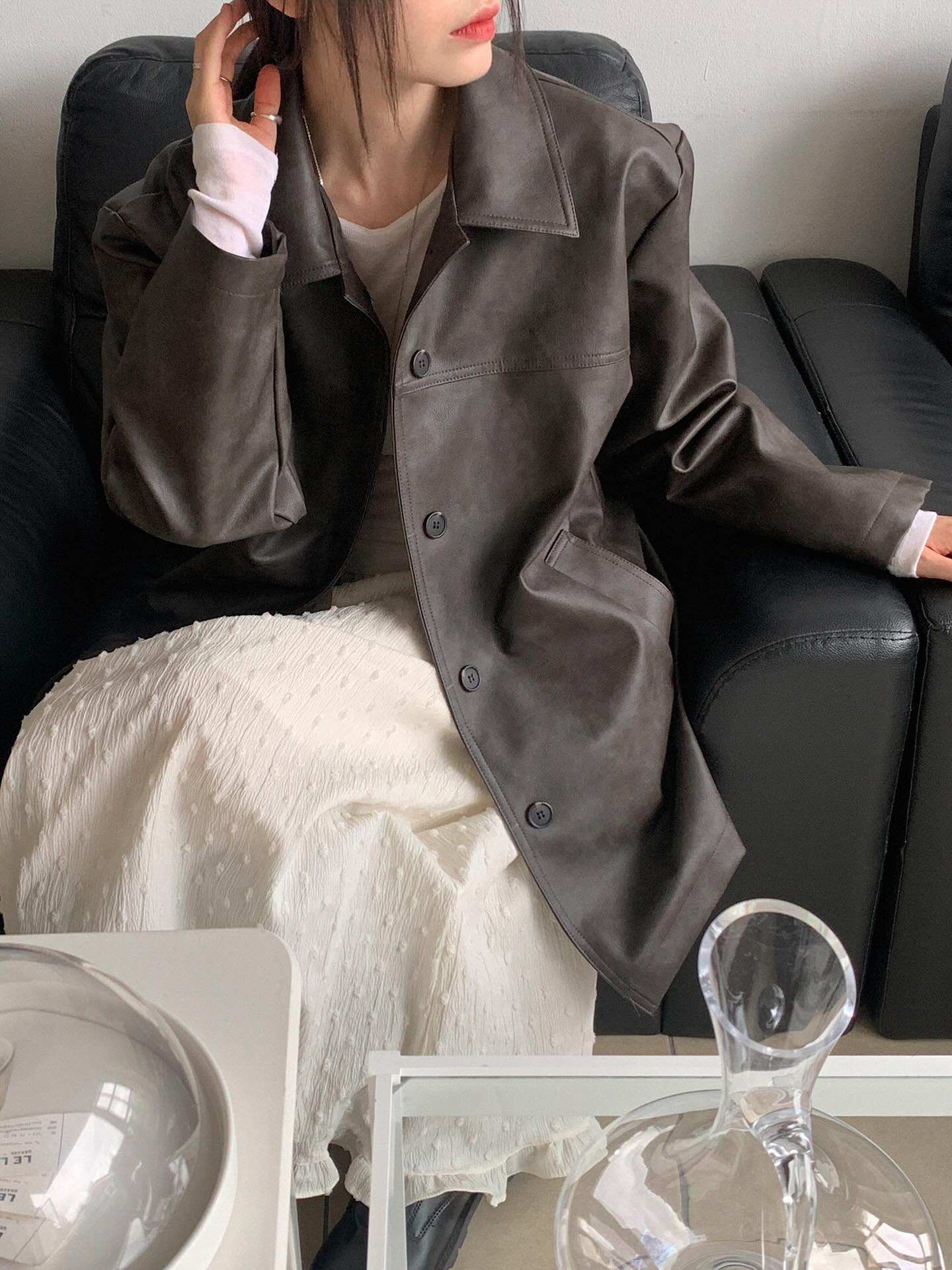Morgan Faux-leather Jacket