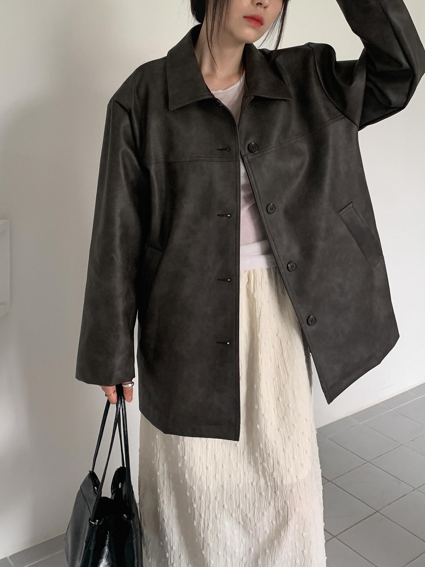 Morgan Faux-leather Jacket