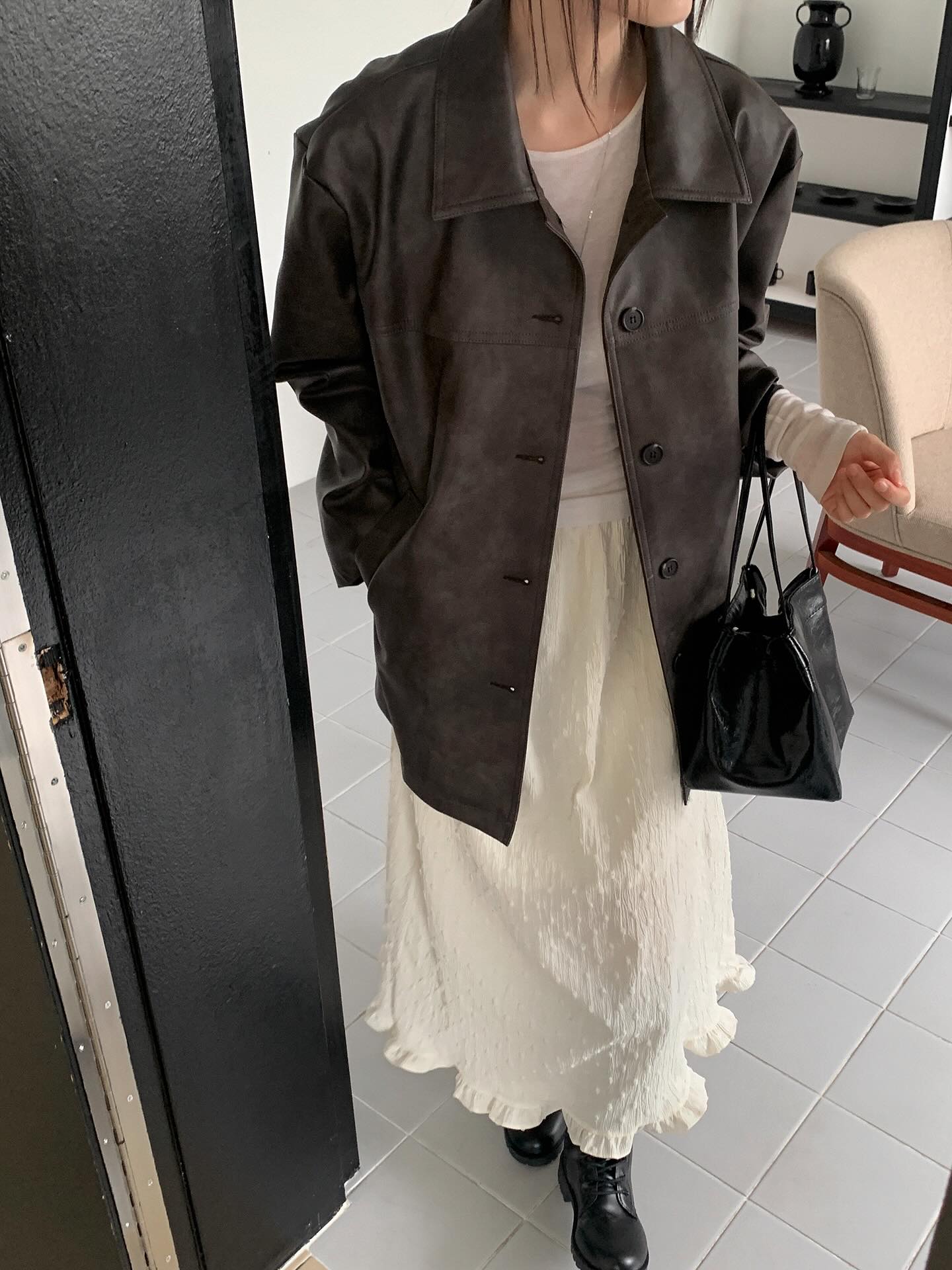 Morgan Faux-leather Jacket