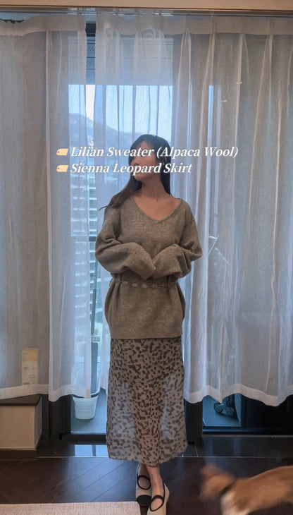 Lilian Sweater (Alpaca Wool)