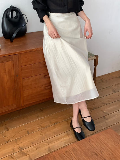 Amina Sheer Skirt
