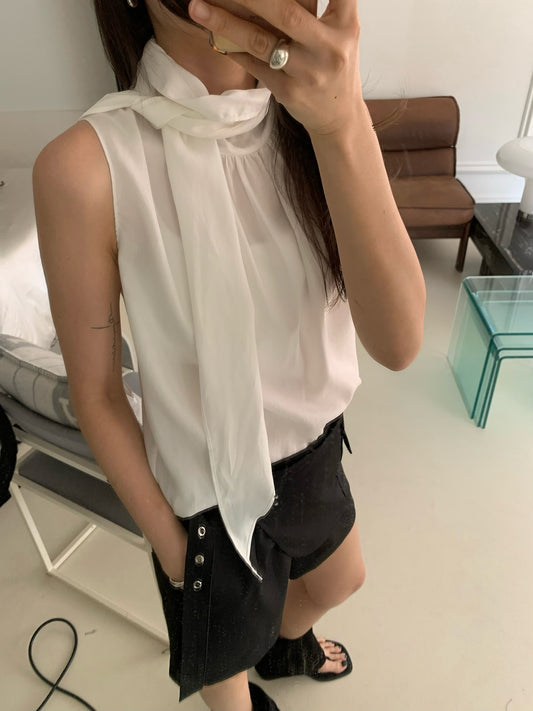 Kora Tie Blouse