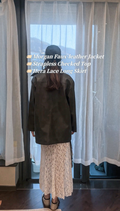Morgan Faux-leather Jacket