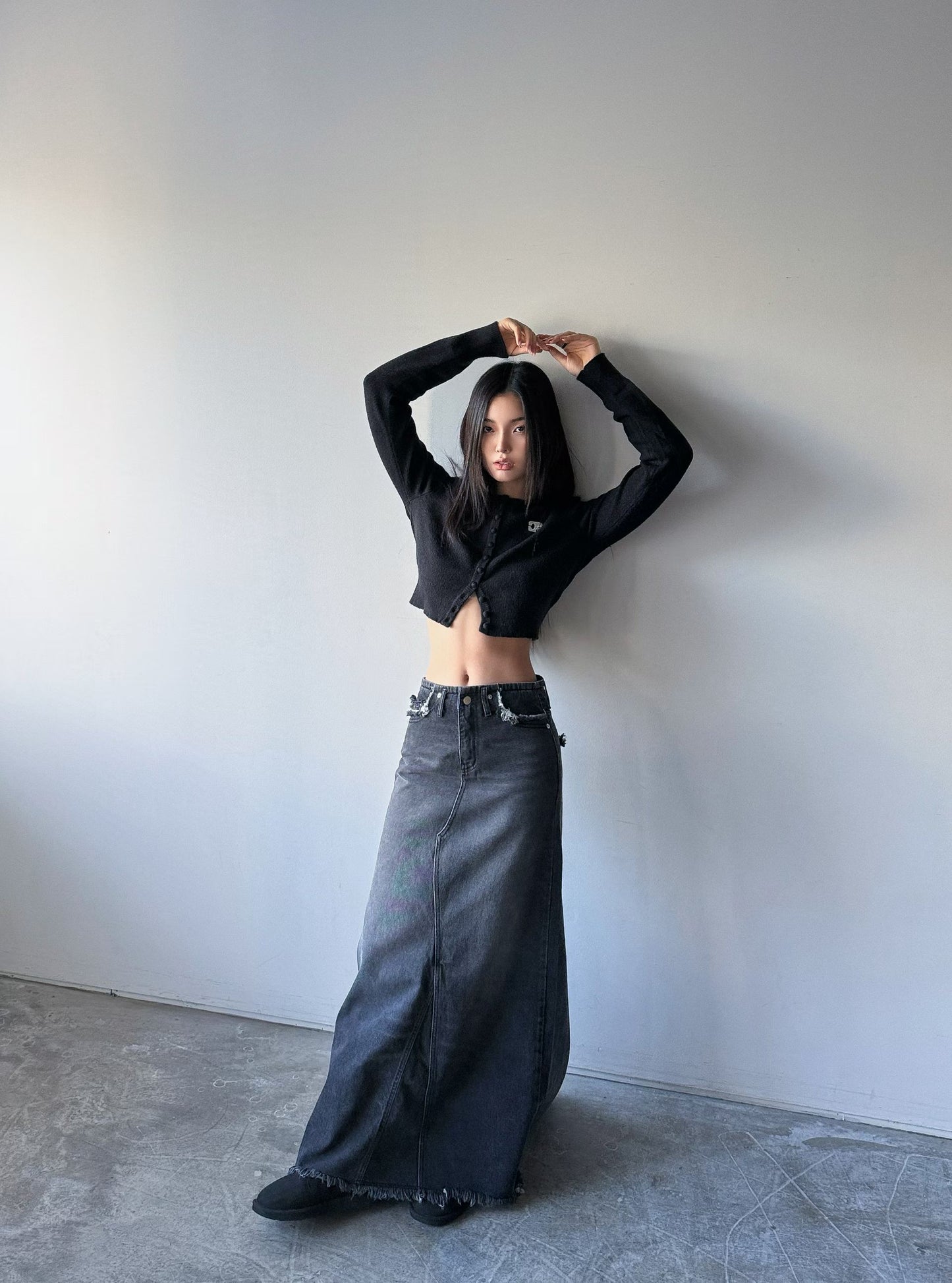 Pony Denim Skirt 現貨清貨+包郵