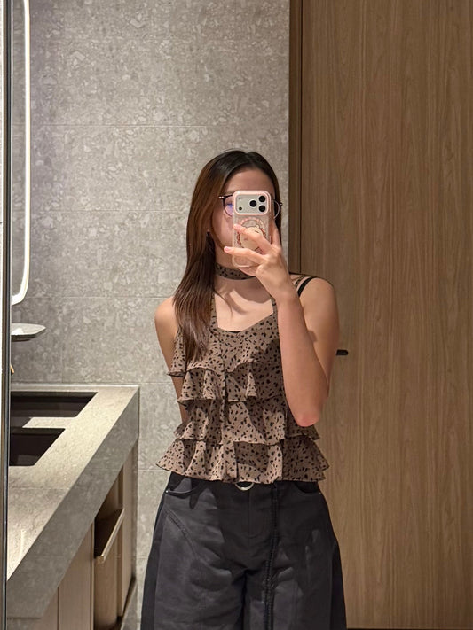 Savanna Leopard Vest