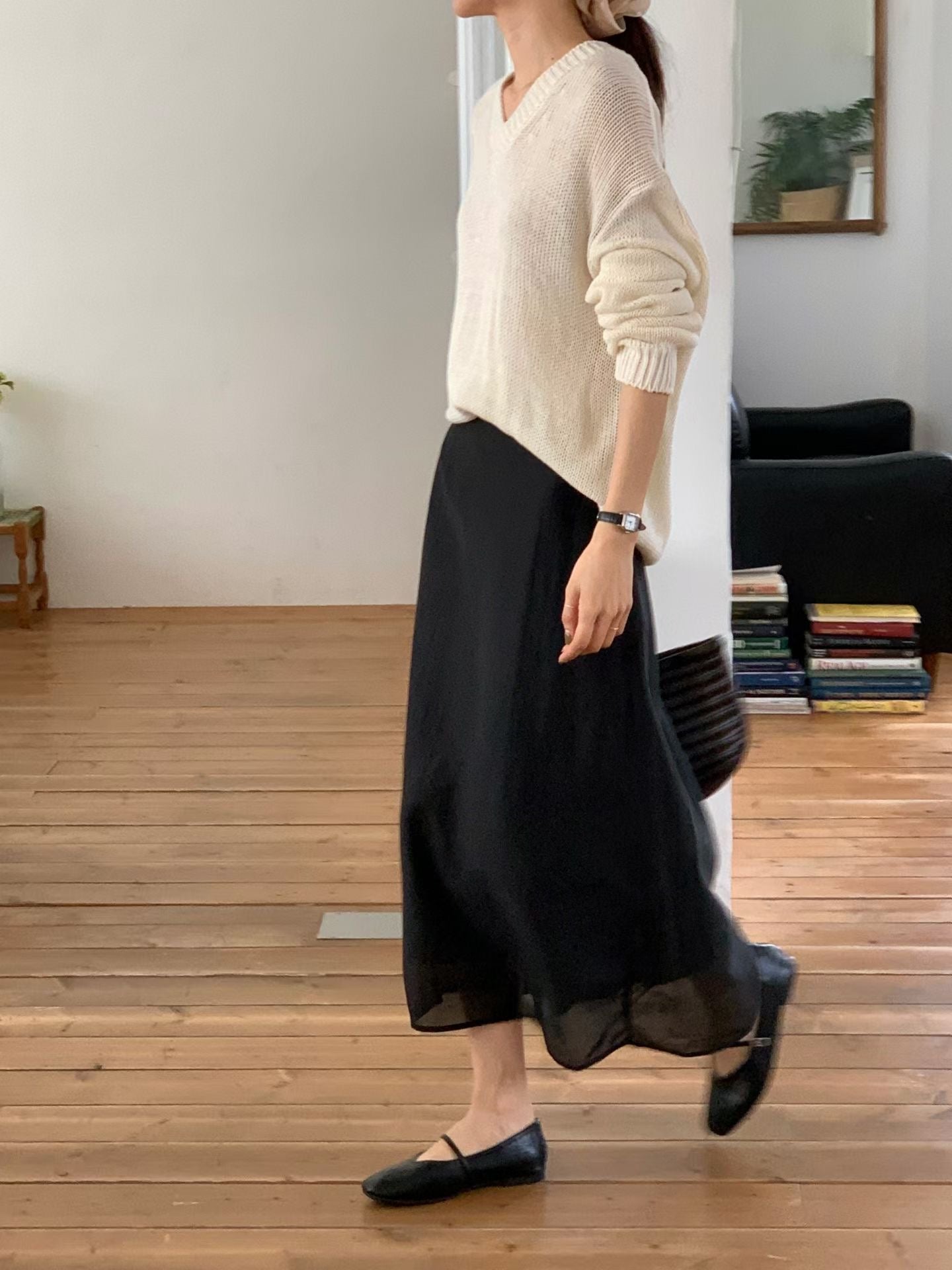 Amina Sheer Skirt