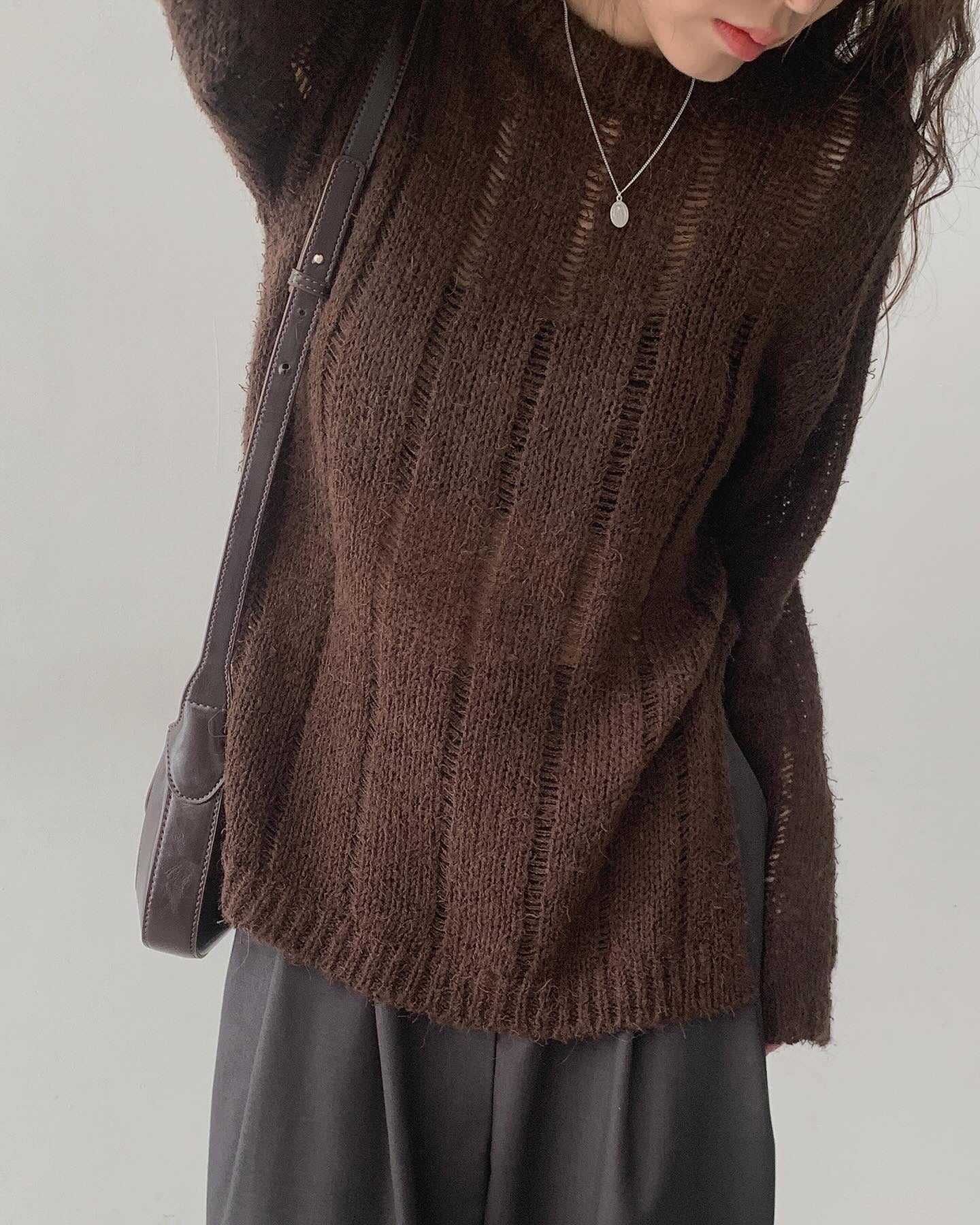 Hi Tracy Knit Top (See Through)