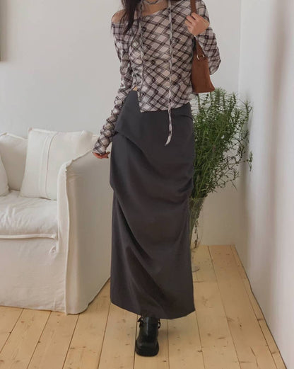 Adeline Slit Skirt