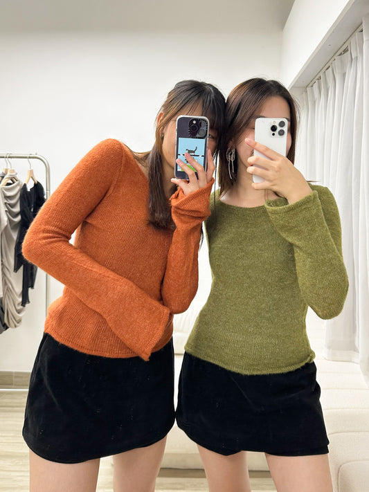 Mohair Knit Top (保暖馬海毛)