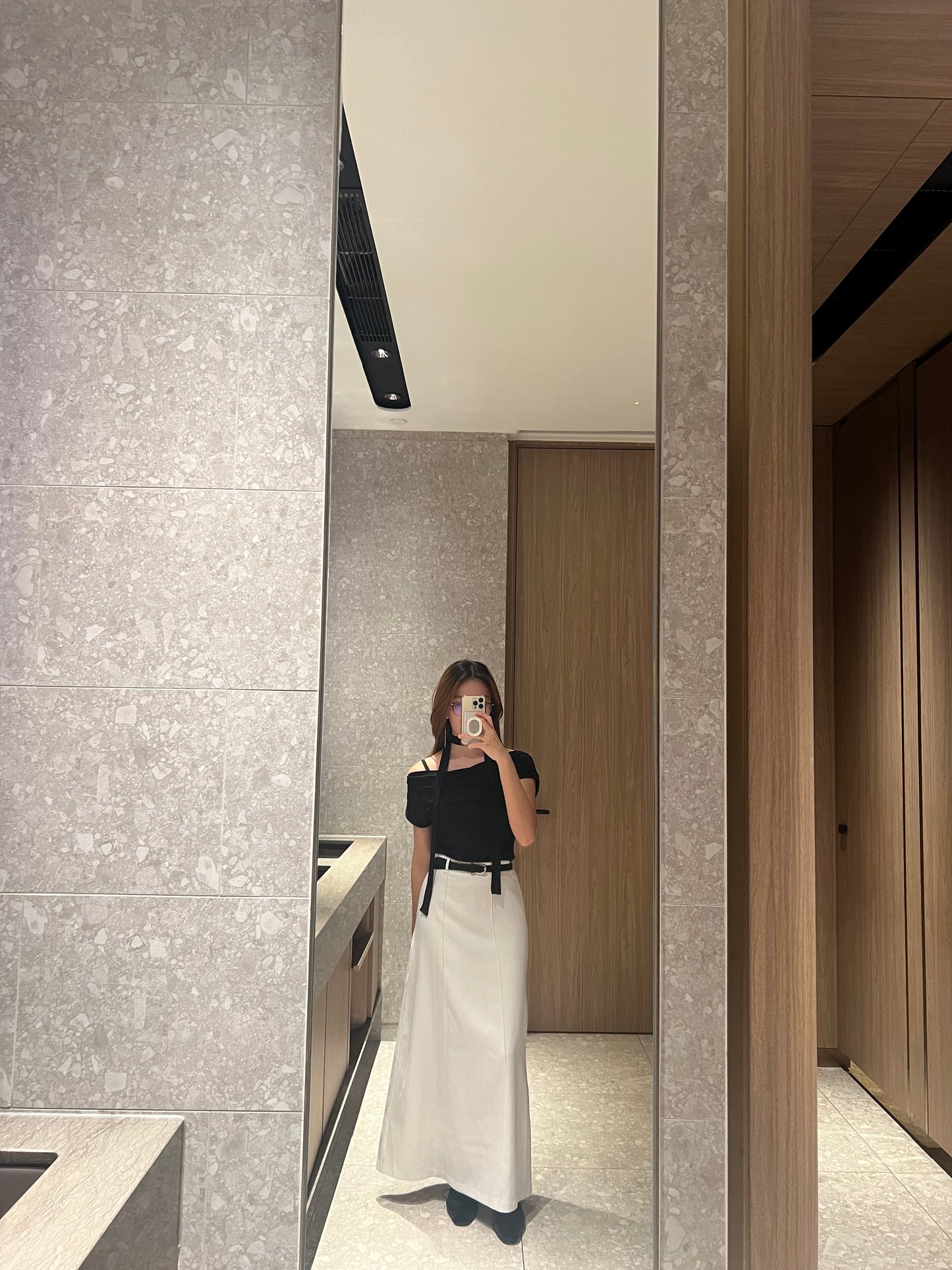 Una Maxi Straight Skirt 現貨骨折貨+包郵