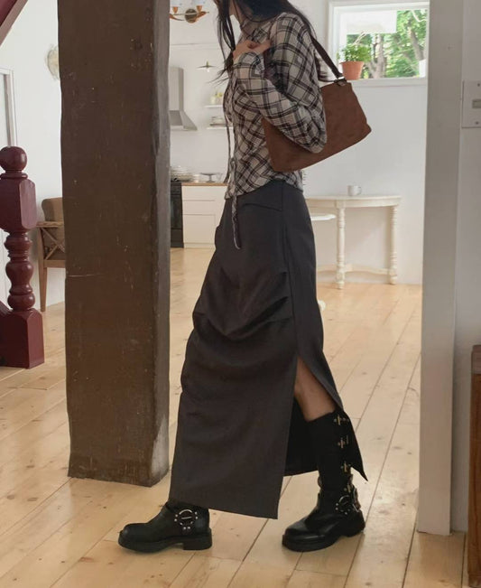 Adeline Slit Skirt
