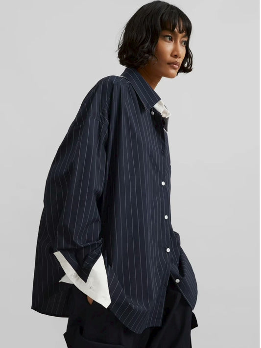 Jace Oversize Striped Shirt