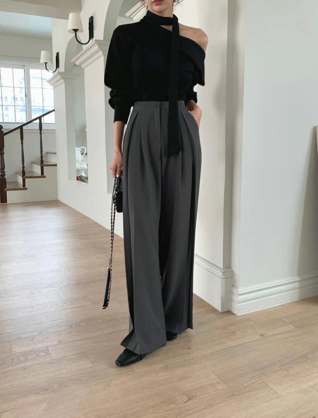 Jane Pleated Pants
