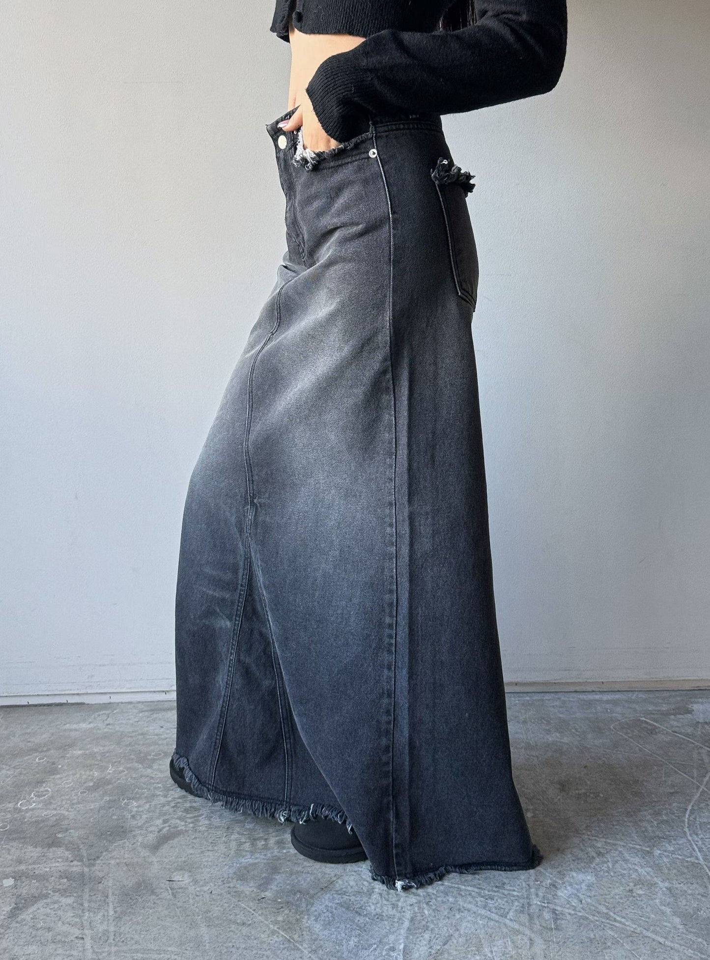 Pony Denim Skirt 現貨清貨+包郵