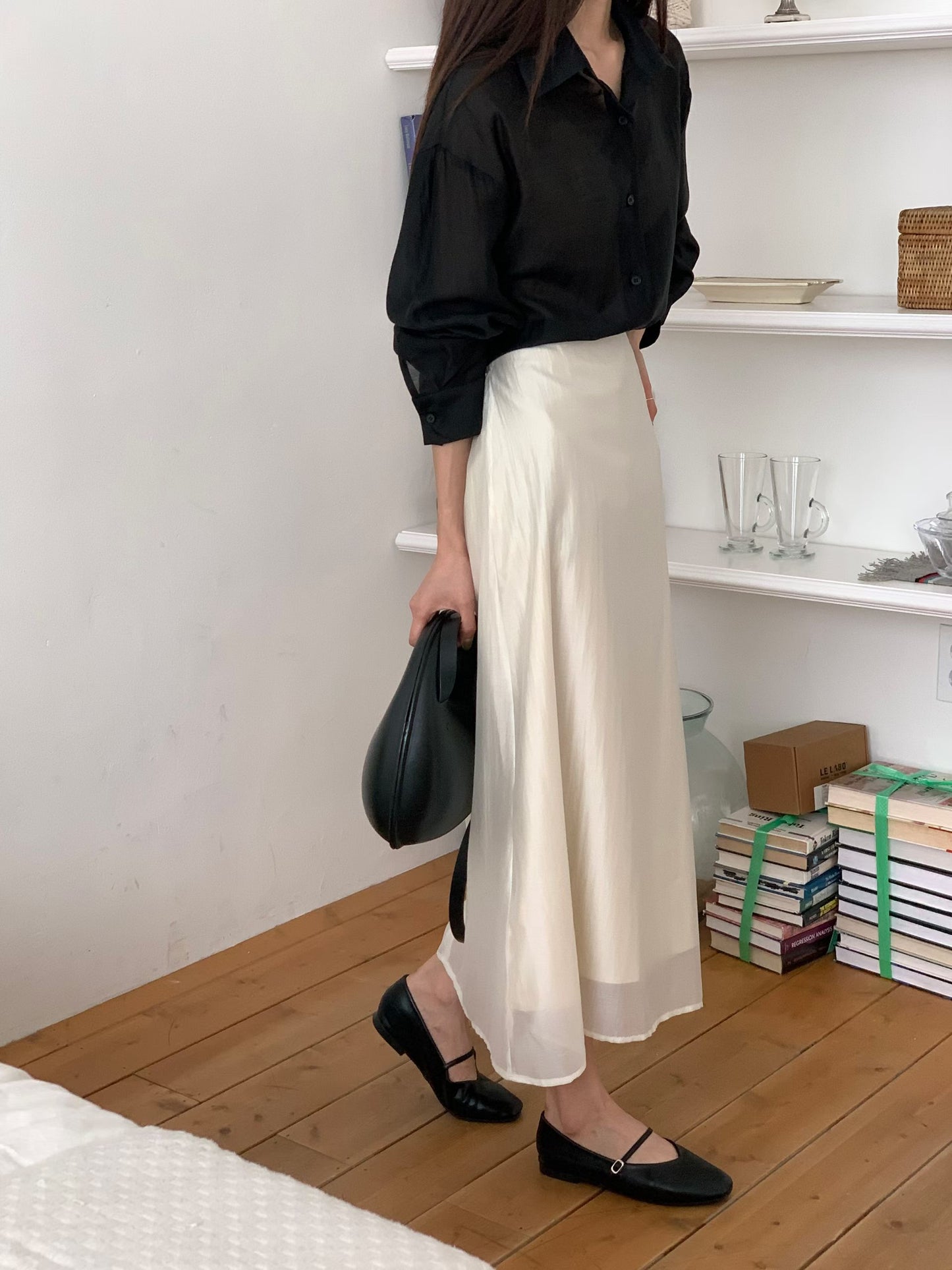 Amina Sheer Skirt