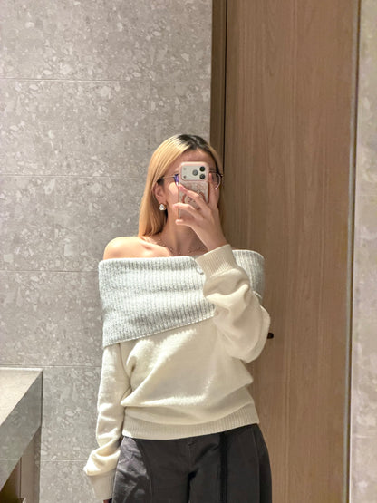 Noreen Off Shoulder Knit Top