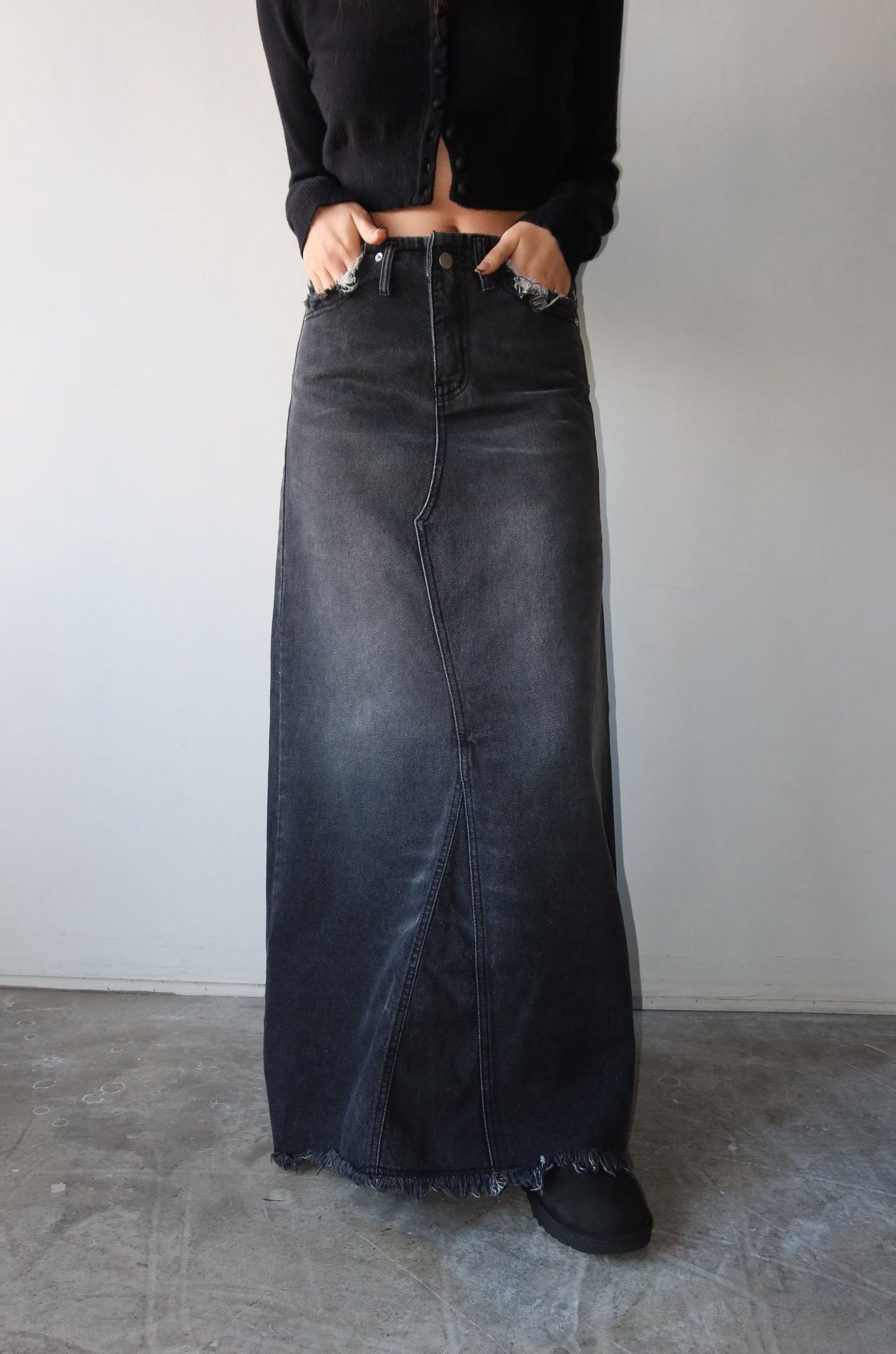 Pony Denim Skirt 現貨清貨+包郵