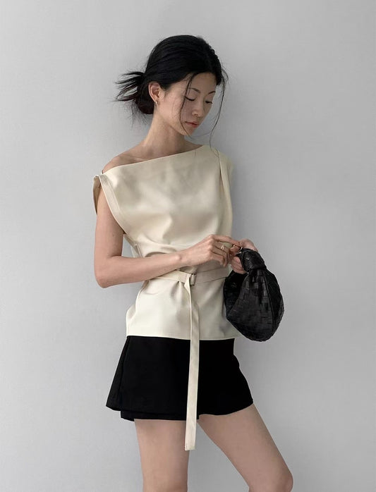 Alma Open Blouse