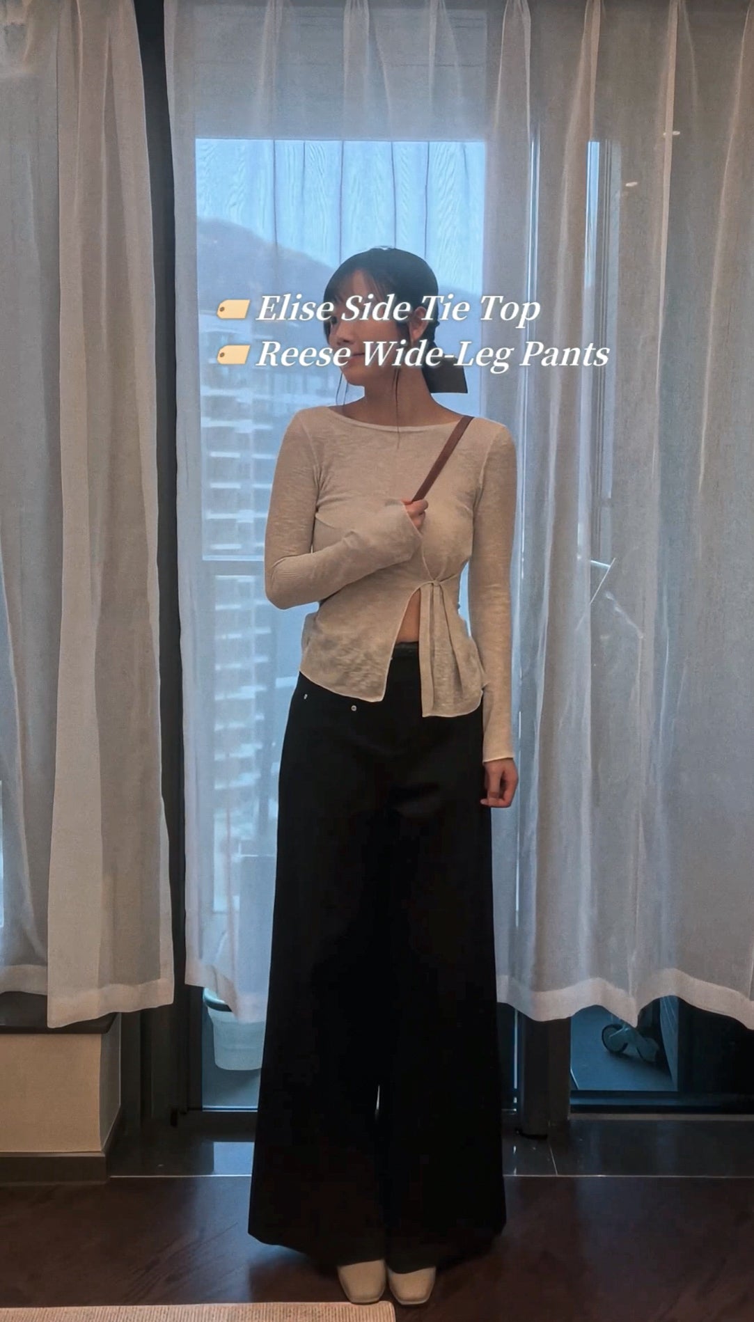 Elise Side Tie Top
