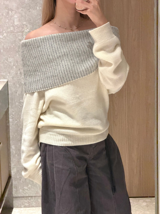 Noreen Off Shoulder Knit Top