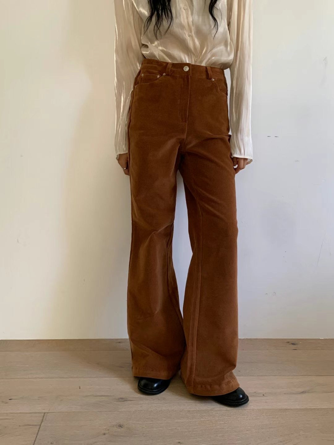 Corduroy Flare Pants